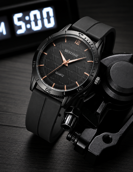 Hublot Men's Luxury Analog Watch – Premium Stainless Steel | Quartz Movement | Stylish Designer Wrist Watch